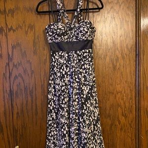 Max & Cleo Black/White cocktail dress